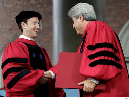 Image result for mark zuckerberg got a degreeFacebook CEO Mark Zuckerberg, who created the social network in his dorm room at Harvard University, has finally graduated from the institution today, May 25th.