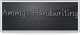 Ammys handwriting font is one of ammys handwriting font variant which has regular style. Ammys Handwriting Font Dafont Com