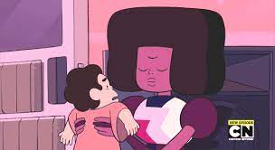Garnet Cheering Up Baby Steven Steven Universe Garnet Steven Universe Steven Universe Gif Steven Universe