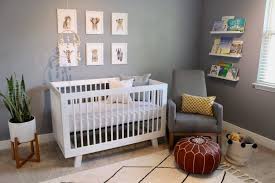 Simple Modern Nursery Project Nursery Baby Room Organization Baby Room Organization Nurseries Modern Baby Nursery