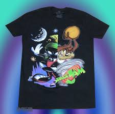 Be sure to check out our size chart to get an idea of the average. New Space Jam Marvin The Martian Taz Looney Tunes Vintage 1996 Mens T Shirt T Shirts Aliexpress
