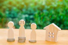 Miniature People Bride And Groom With Coins Money At Home, Stock Photo |  Crushpixel