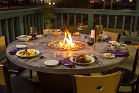 Gas Fire Pit Dining Table Outdoor Fire Pit Table Backyard Fire Outdoor Fire