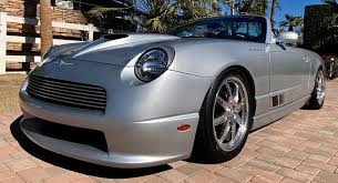 The street twin gold line. Buy The One And Only Saleen Bonspeed Ford Thunderbird Prototype Carscoops