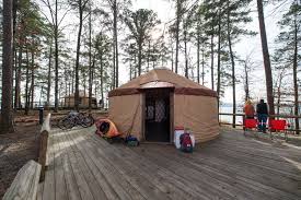 Swimming, skiing, scuba diving, boating, kayaking, and fishing are enjoyed here. Unique Stays Arkansas State Parks