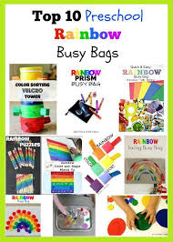 Top 10 Rainbow Busy Bags For Preschool Busy Bags Fine Motor Activities For Kids Business For Kids