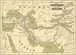 Chaldea Old Maps Map Bible History