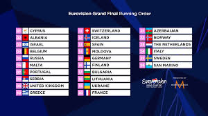 J'ai vraiment hâte de représenter l'allemagne au concours. Eurovision 2021 The Running Order From Cyprus To San Marino