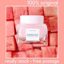 Sleeping mask glow recipe watermelon glow pink juice moisturizer glow recipe watermelon glow recipe watermelon glow pha bha pore tight toner (as a spot treatment) t.ly/n96b 5. Ready Stock Glow Recipe Watermelon Sleeping Mask Shopee Malaysia