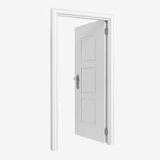 فتح الباب الباب فتح أبيض Png وملف Psd للتحميل مجانا