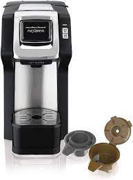 This coffee maker also doesn't always produce enough to fill a travel mug, which can be a significant inconvenience. Hamilton Beach 49979c Flexbrew Single Serve Plus Coffee Maker Black Stainless Amazon Ca Home Kitchen
