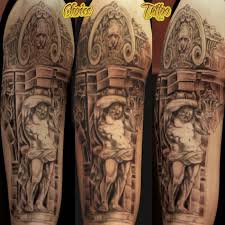 Newschool Steampunk Cologne Coloniaink Tattoo Biomech Biomechanic Cologne Tattoo Portrait Chicano Women Face Arm Sleeve Choicetattoo Art Tattoodes Cologne Tattoo