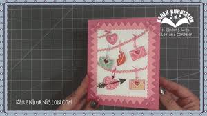 Begin by folding the paper in half 3 times and then fold down the sides to a triangle. I Am Not Left Handed Karen Burniston Designer Challenge 42 Heart Tree Pop Up Card