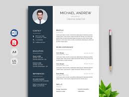 So these free word resume templates are well organized with layer object. Modern Resume Template Free Download Addictionary