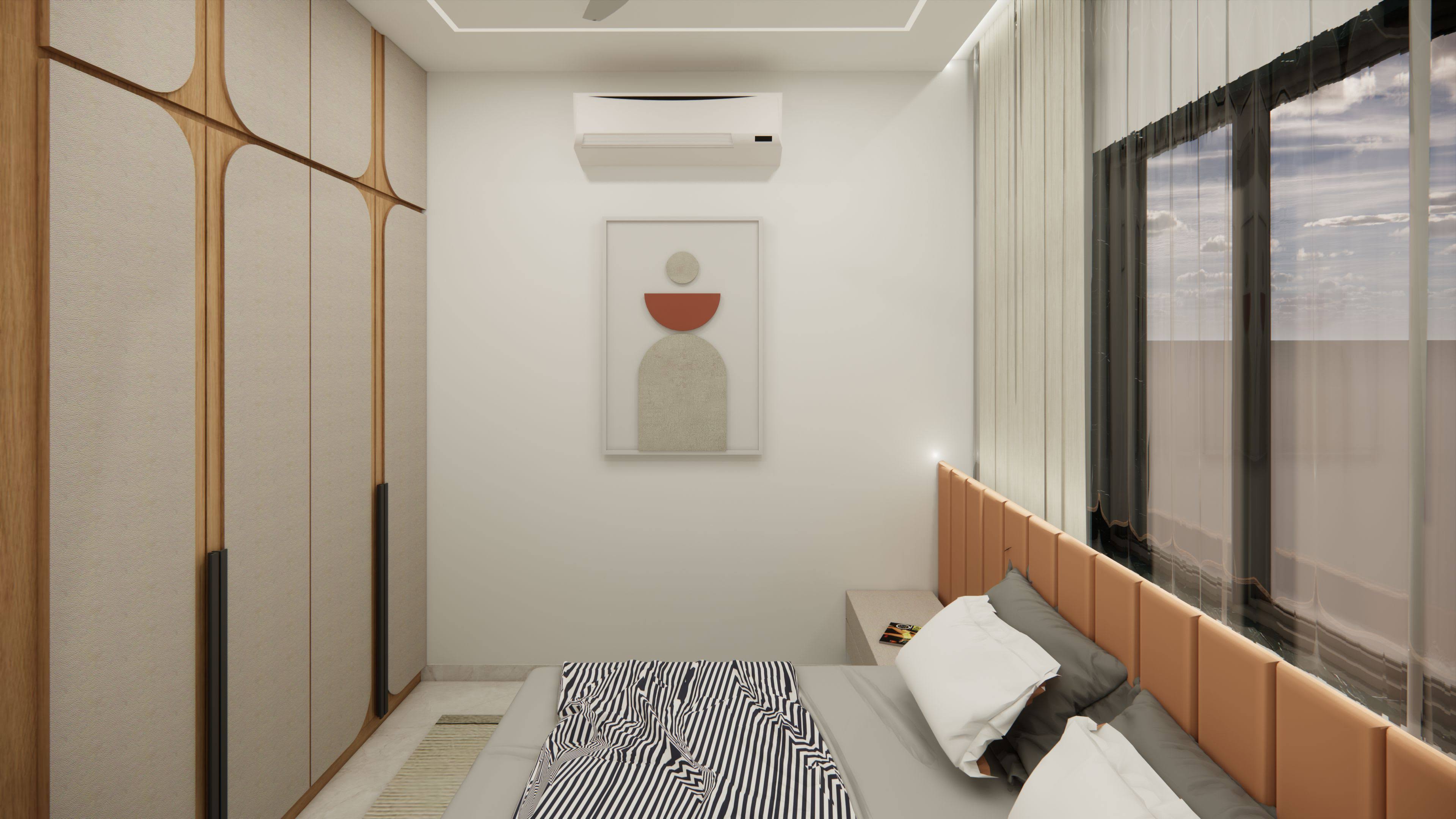 Bedroom interior design in Vadodara product image