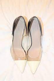 House of CB CELEB BOUTIQUE 'Roma' BlackIvory Pumps Heels Shoes Size UK  841 | eBay
