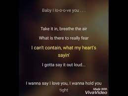 Baby I Love You Tiffany Alvord Lyrics Karaoke Youtube