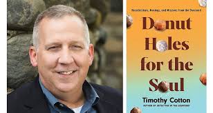 Retired Bangor Police Lieutenant & Author Tim Cotton at Left Bank Books