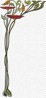Free royalty free transparent png. Art Deco Flowers Png Download 1409 2913 Free Transparent Art Nouveau Ornament Png Download Cleanpng Kisspng