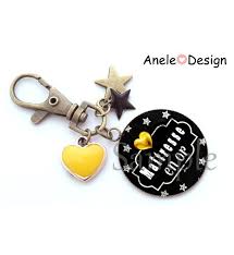 Porte Cles Maitresse Coeur Dore Etoile Cabochon Maitresse En Or Porte Cle Porte Cle Maitresse Etoile