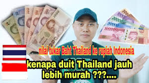 Retour aux cours de la devise myr. Nilai Tukar Baht Thailand Ke Rupiah Indonesia Youtube