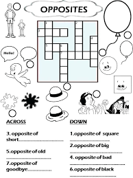 Image Result For Free Esl Printable Worksheets Grade 4 Crossword Puzzles Free Printable Crossword Puzzles Flashcards For Kids