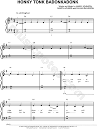 Honky tonk badonkadonk is a song recorded by american country music artist trace adkins. Trace Adkins Honky Tonk Badonkadonk Sheet Music Easy Piano In E Minor Download Print Sku Mn0070581