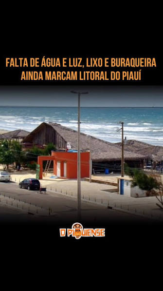Quem visita ou mora no litoral piauiense já sabe que os problemas são  sempre os mesmos. Falta d’água, quedas de energia, lixo espalhado e ruas  esburacadas continuam marcando o dia a dia de moradores, ...