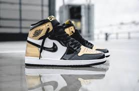 Air Jordan 1 Retro High Og Black And Gold Is The Air Jordan 1 Retro High Og Gold Toe On Your Must Cop List Kicksonfire Com Air Jordans Sneakers Sneakers Men Fashion