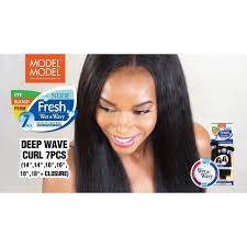 Model model dream weaver deep bulk/ 100% human hair. Model Model Nude Fresh Wet Wavy 100 Virgin Remy Weaving Wig Moya Model