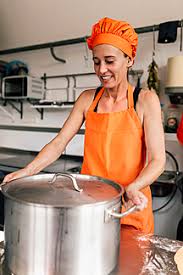 Rd.com food recipes every editorial product is ind. Cook With Big Cooking Pot In The Kitchen Stock Photo