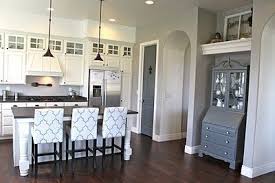 The right combination is by using blue, white, and gray color on your kitchen walls. Pin By April Cook On Home Decor Home Home Decor Grey Walls