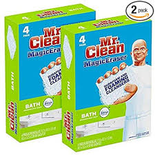 Check spelling or type a new query. Amazon Com Mr Clean Magic Eraser Bath Scrubber 4count Pack Of 2 Health Personal Care