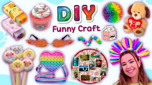 ‪12 DIY Funny Craft You Can Make At Home: Everything You Need to Have Fun -  YouTube‬‏