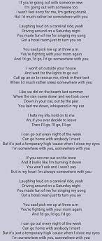 Kenny Chesney Somewhere With You Love Song Quotes Great Song Lyrics Country Song Lyrics