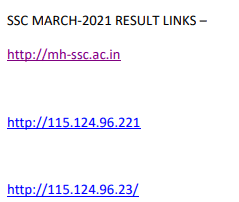 Maharashtra state board of secondary and higher secondary education (msbshse) has declared class 10th board result for the year 2021. Uztece Dgsurtm