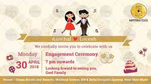Animated Wedding Invitation Happy Invites Invitation Video Maker Wedding Invitation Cards Marriage Cards Engagement Invitations