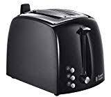 Russell Hobbs Toaster Textures 2 Extra Breite Toastschlitze Brotchenaufsatz Integrierte Toast Zange 6 Einstellbare Braunungsstufe Auftau Aufwarmfunk Toaster Toaster Schwarz Russell Hobbs