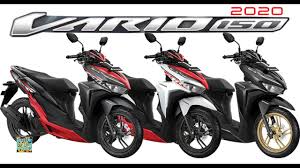 2020 New Color Range Honda Vario 150 Vario 125 Indonesia Photos Youtube