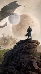 The Elder Scrolls Online Elsweyr 4k Ultra Hd Mobile Wallpaper Game Elder Scrolls Art Skyrim Fanart Skyrim Wallpaper