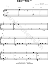 Learn silent night on piano. Michael Buble Silent Night Sheet Music Easy Piano In C Major Transposable Download Print Sku Mn0110404