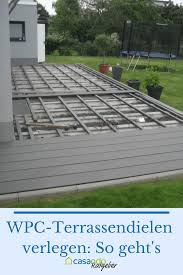 Terrassendielen Aus Wpc Lassen Sich Leicht Verlegen Wie Genau Das Geht Erklaren Wir Schritt Fur Schritt In Unserem Ca In 2020 New Home Designs Outdoor Decor Backyard