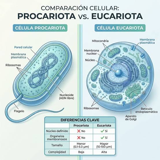 Diagrama básico de los elementos que conforman una célula procariota, en  este caso una bacteria.