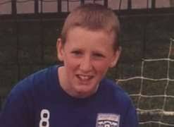 Charity football match at the Gallagher Stadium in tribute to Coxheath  footballer Jordan Chambers who died following an asthma attack