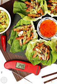 We dressed our pork in blend bros smokey bbq sauce but you can buy a sauce as you wish from your local supermarket. Korean Bbq Style Spicy Pork Lettuce Wraps Fab Food 4 All