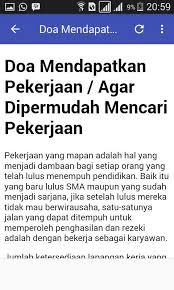 Maybe you would like to learn more about one of these? Doa Agar Mendapat Pekerjaan Para Android Apk Baixar