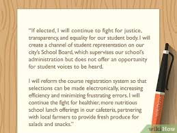 How To Write A Student Council Speech 10 Steps With Pictures