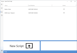 The first thing to do is to create a new windows form. Auto Click Script Process Storm