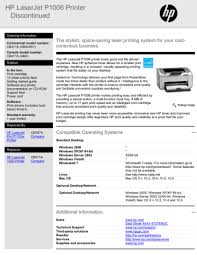 Check spelling or type a new query. Hp Laserjet P1006 Printer Discontinued Manualzz