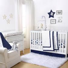 Navy crib bedding can be gender neutral or designed specifically for your sweet baby boy or girl! Navy Pleated Crib Bedding Set